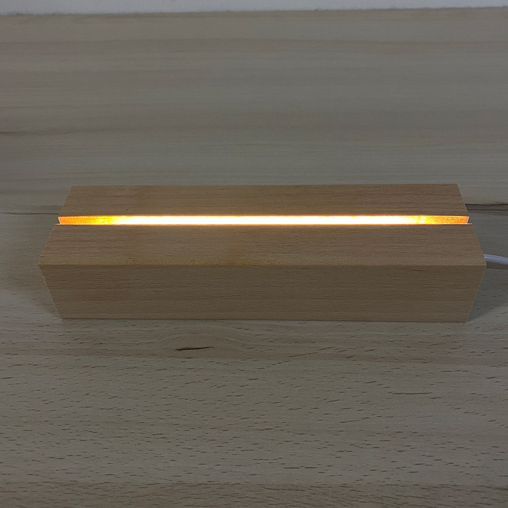 Base de madera led 15cms - Imagen 3